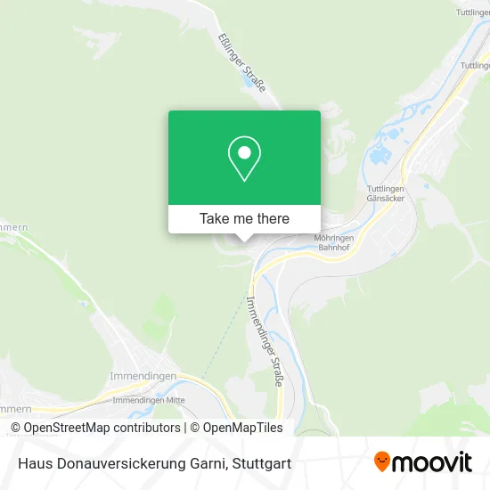 Карта Haus Donauversickerung Garni