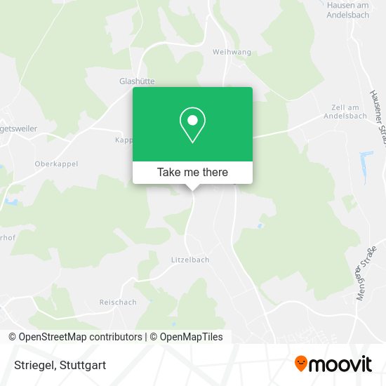 Карта Striegel