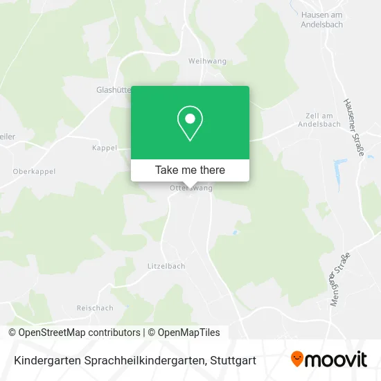 Карта Kindergarten Sprachheilkindergarten