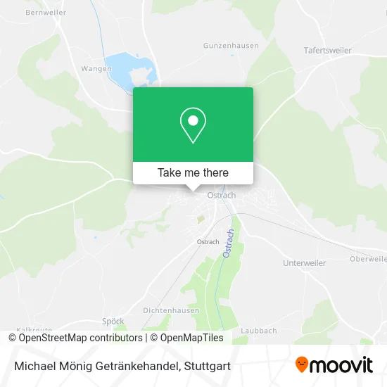 Карта Michael Mönig Getränkehandel
