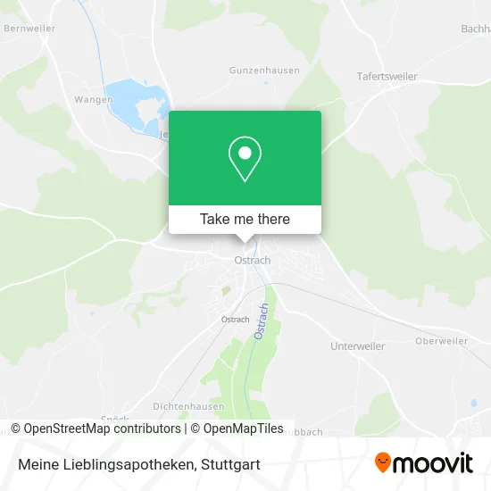 Карта Meine Lieblingsapotheken