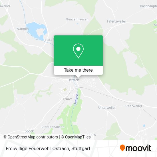 Карта Freiwillige Feuerwehr Ostrach