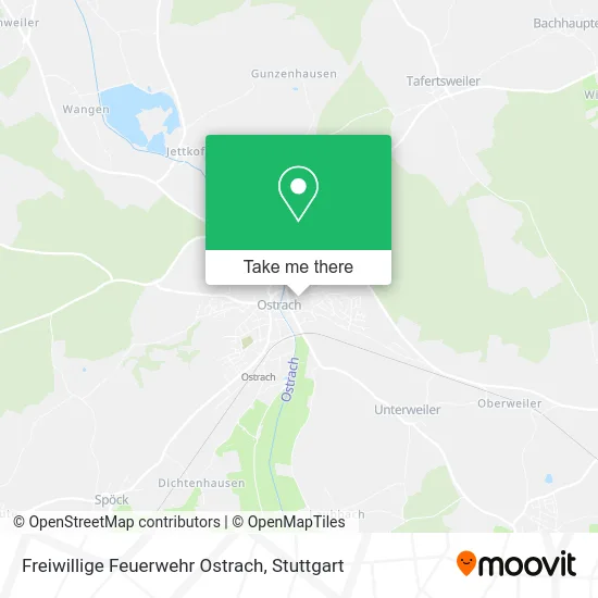 Карта Freiwillige Feuerwehr Ostrach