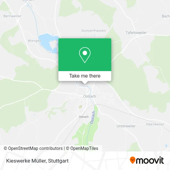 Карта Kieswerke Müller