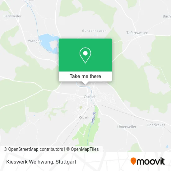 Карта Kieswerk Weihwang