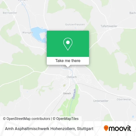 Карта Amh Asphaltmischwerk Hohenzollern