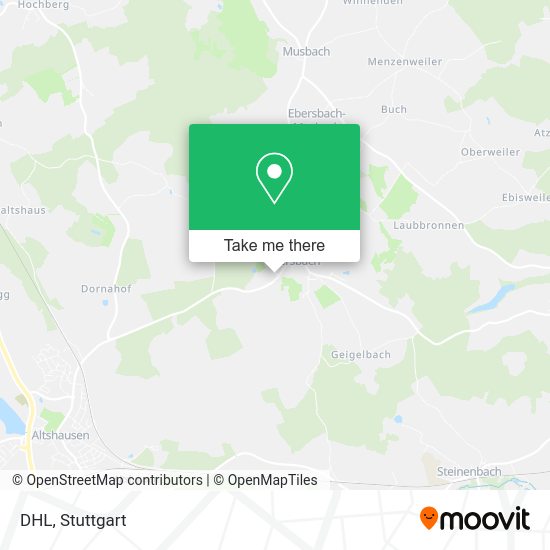 Карта DHL