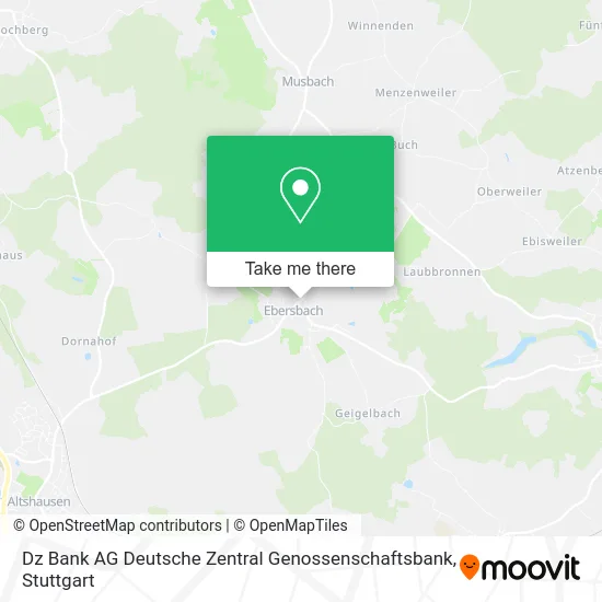 Карта Dz Bank AG Deutsche Zentral Genossenschaftsbank