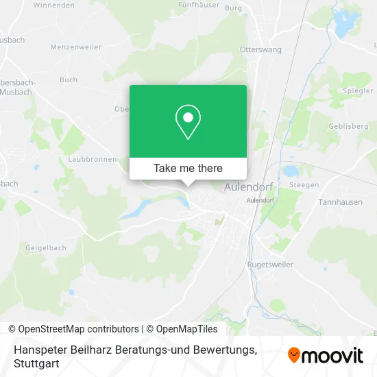 Карта Hanspeter Beilharz Beratungs-und Bewertungs