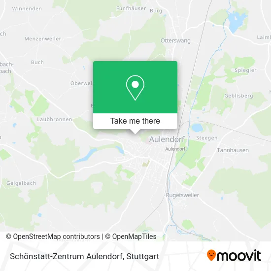Карта Schönstatt-Zentrum Aulendorf