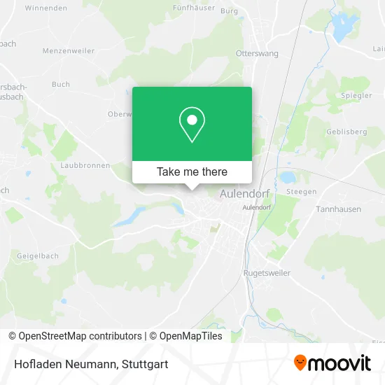 Карта Hofladen Neumann
