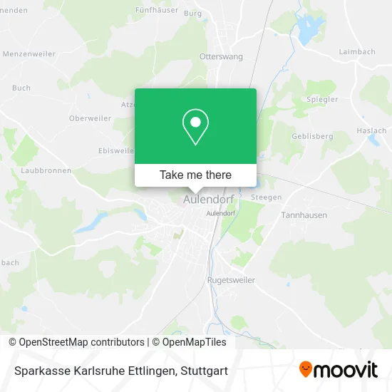 Карта Sparkasse Karlsruhe Ettlingen