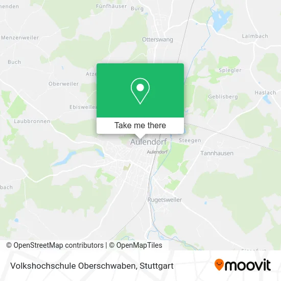 Карта Volkshochschule Oberschwaben