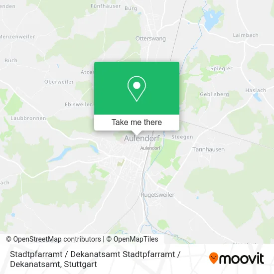 Карта Stadtpfarramt / Dekanatsamt Stadtpfarramt / Dekanatsamt