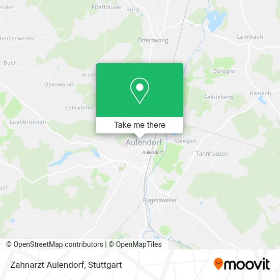 Карта Zahnarzt Aulendorf