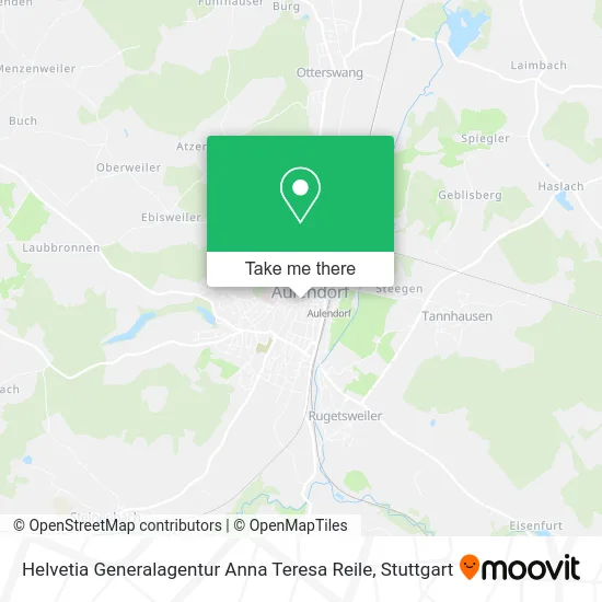 Карта Helvetia Generalagentur Anna Teresa Reile