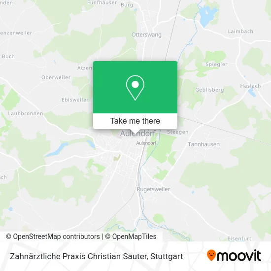 Карта Zahnärztliche Praxis Christian Sauter