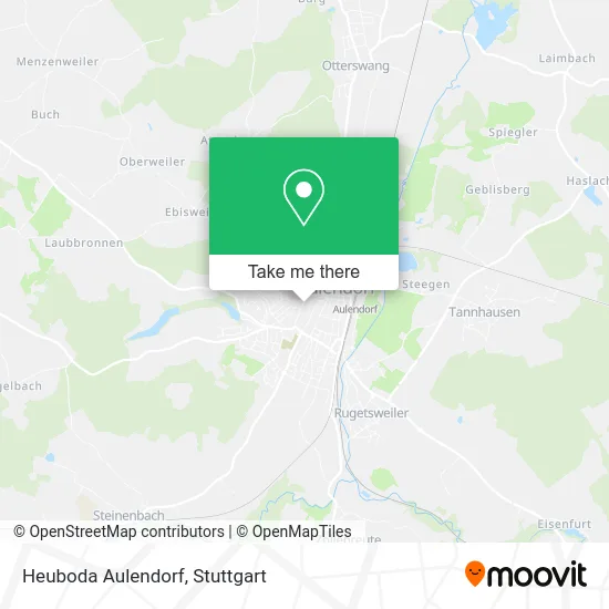 Карта Heuboda Aulendorf