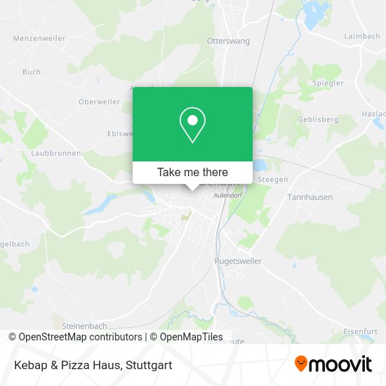 Карта Kebap & Pizza Haus