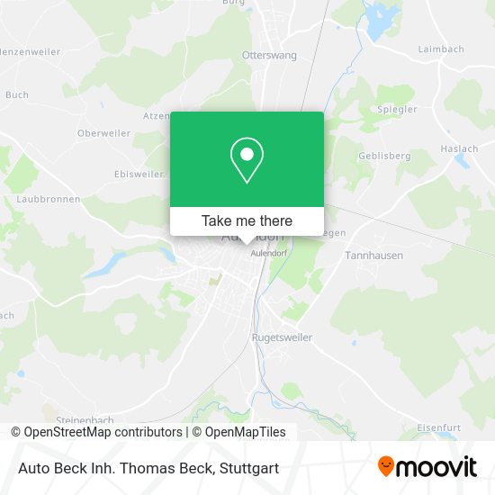 Карта Auto Beck Inh. Thomas Beck
