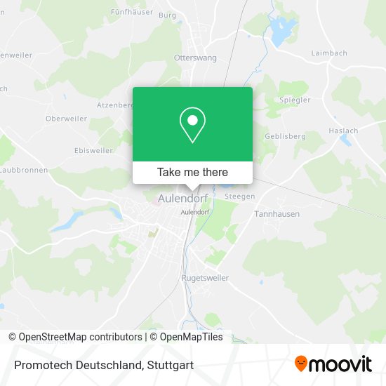 Карта Promotech Deutschland