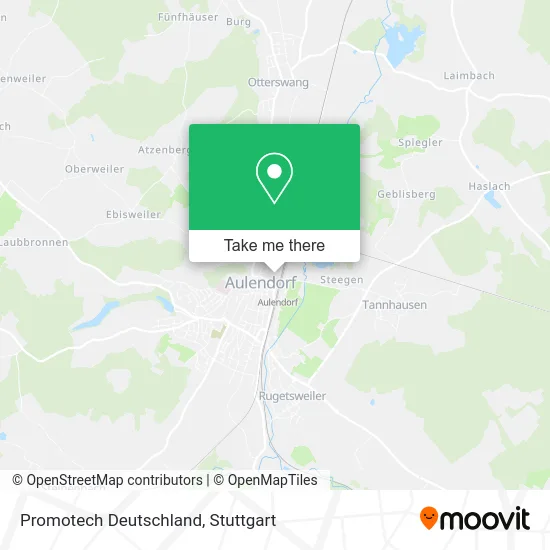 Карта Promotech Deutschland