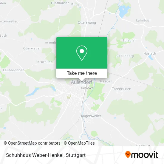 Карта Schuhhaus Weber-Henkel