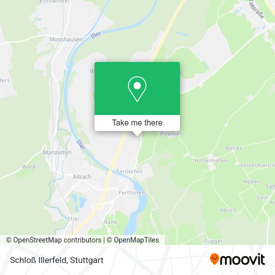 Карта Schloß Illerfeld