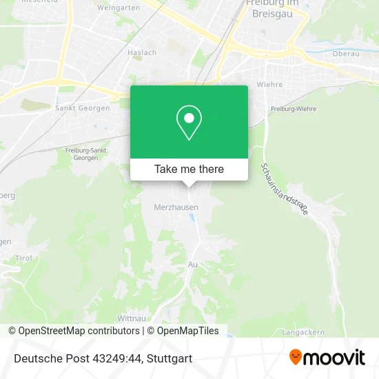 Карта Deutsche Post 43249:44
