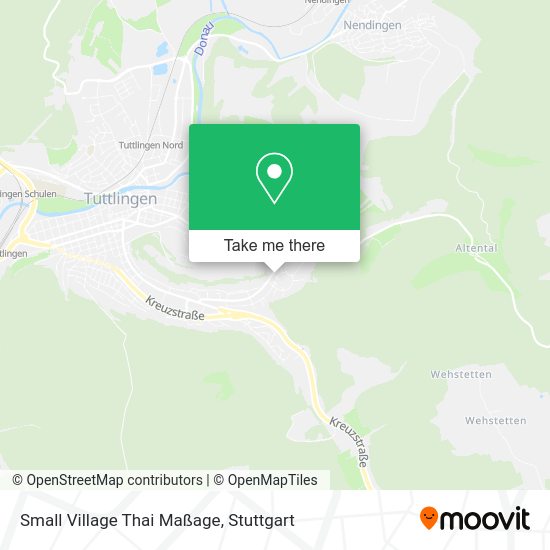 Карта Small Village Thai Maßage