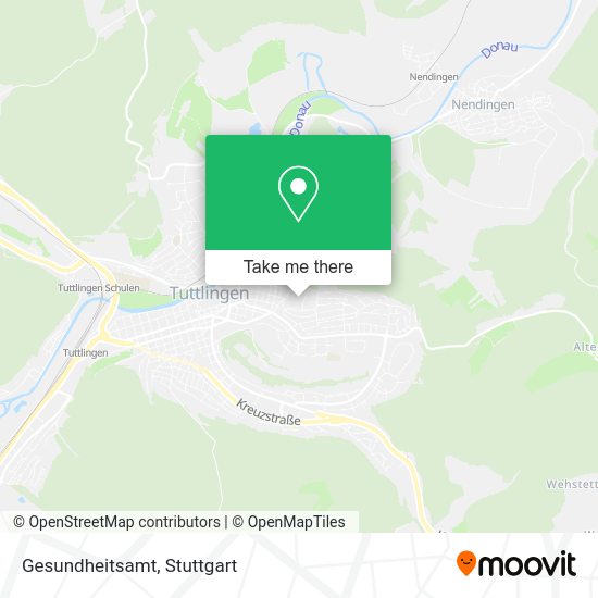 Карта Gesundheitsamt