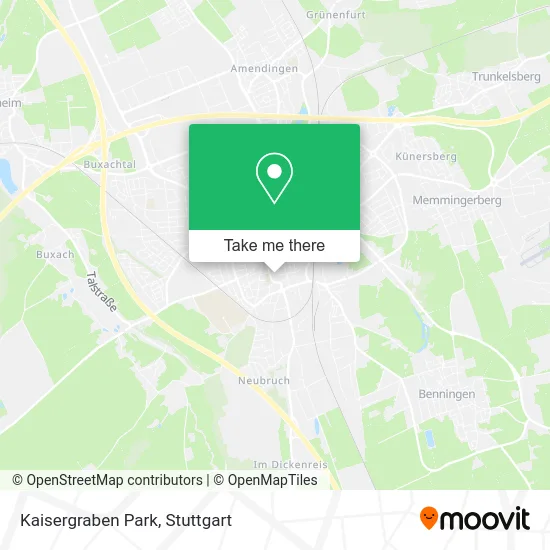 Карта Kaisergraben Park