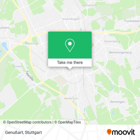Карта Genußart