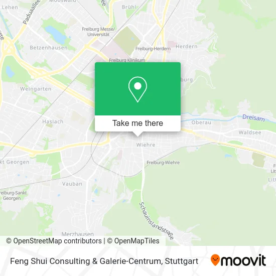 Карта Feng Shui Consulting & Galerie-Centrum
