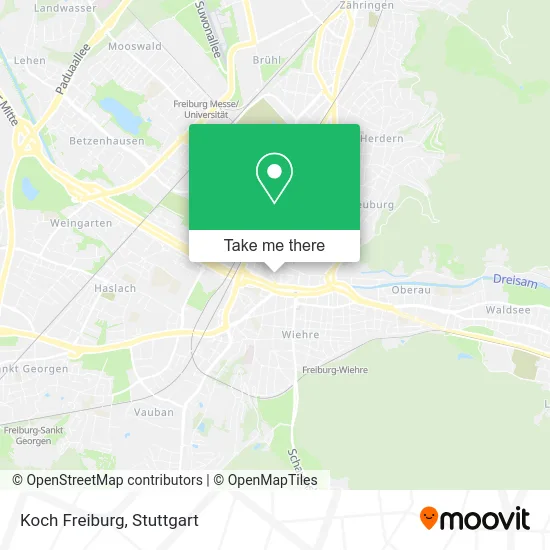 Карта Koch Freiburg