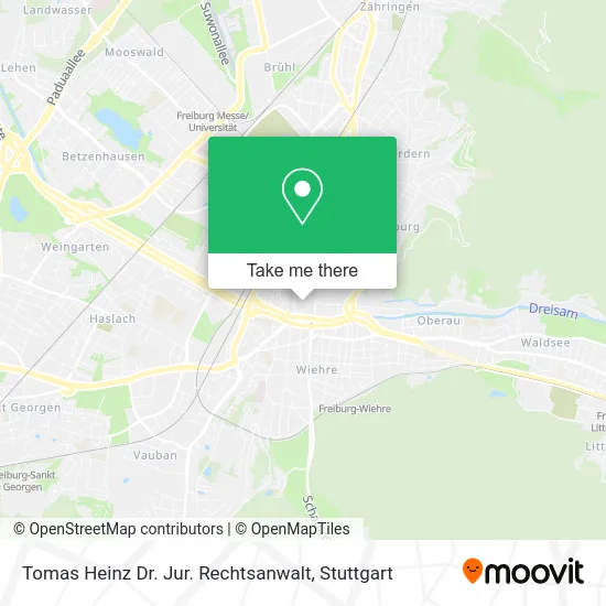 Tomas Heinz Dr. Jur. Rechtsanwalt map