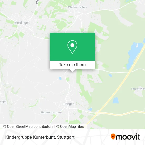 Карта Kindergruppe Kunterbunt