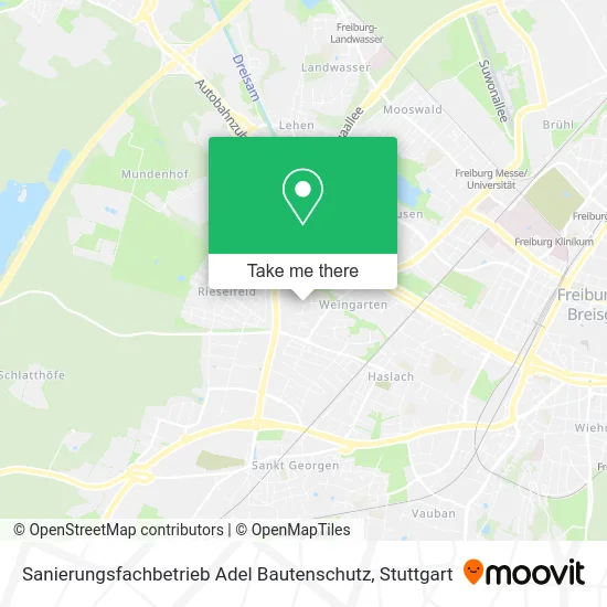 Карта Sanierungsfachbetrieb Adel Bautenschutz