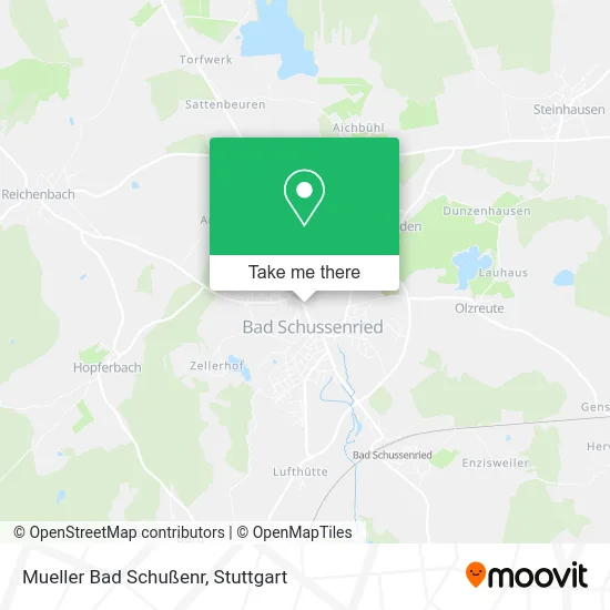 Карта Mueller Bad Schußenr