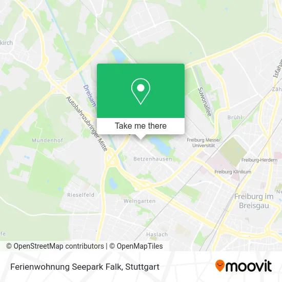 Карта Ferienwohnung Seepark Falk