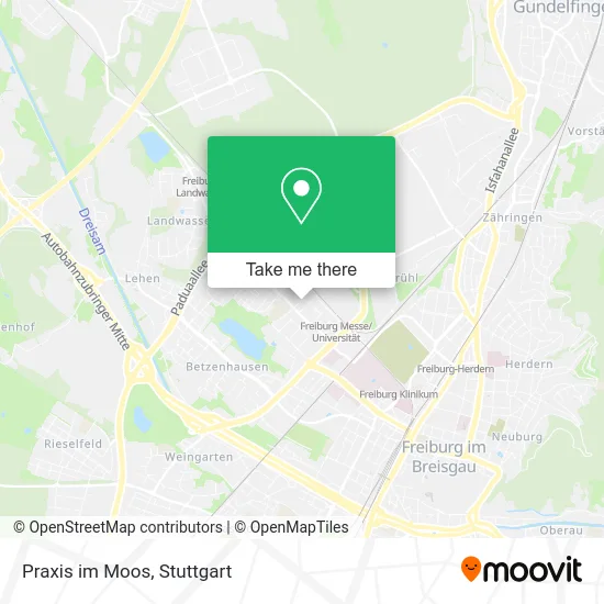 Карта Praxis im Moos