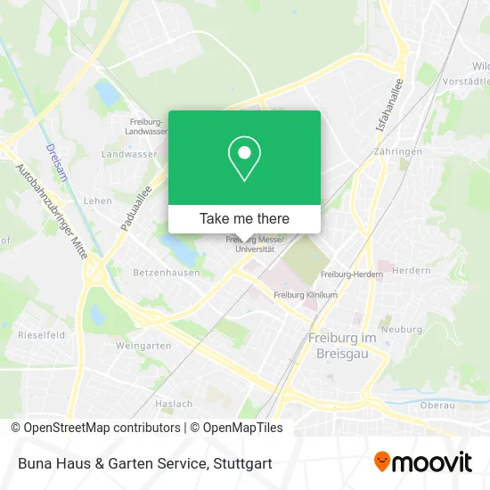 Карта Buna Haus & Garten Service