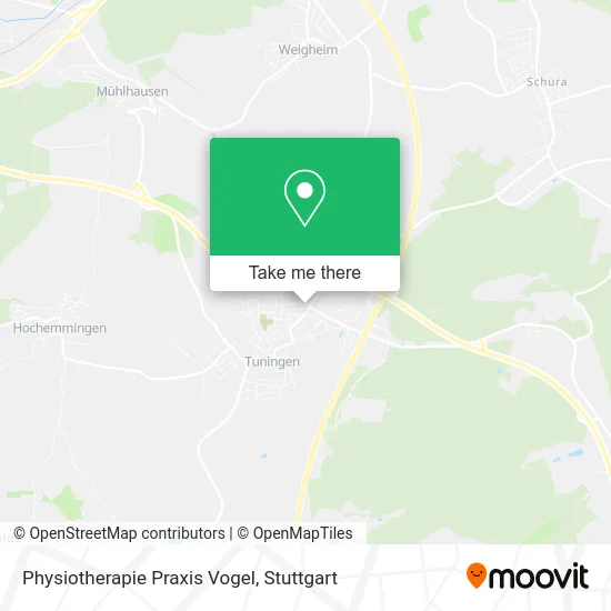 Карта Physiotherapie Praxis Vogel