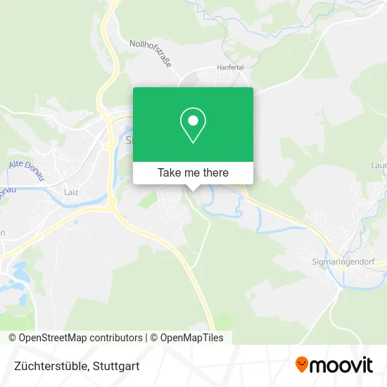 Карта Züchterstüble