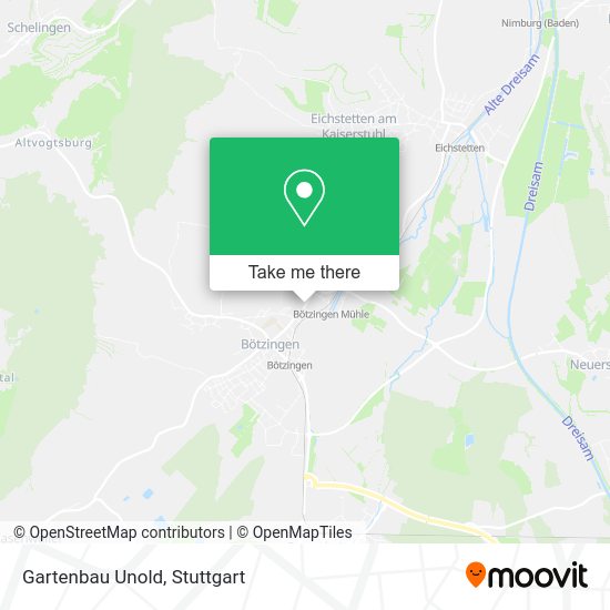 Карта Gartenbau Unold