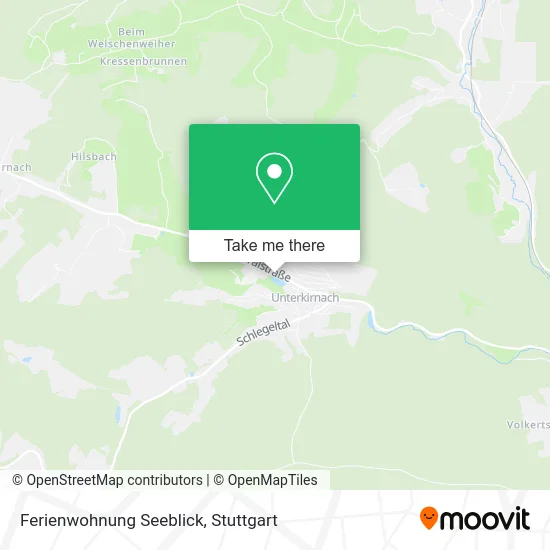 Ferienwohnung Seeblick map
