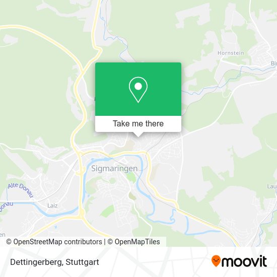 Карта Dettingerberg
