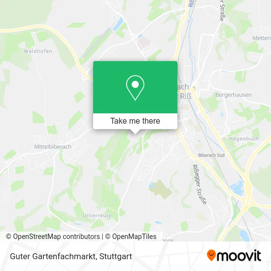 Карта Guter Gartenfachmarkt