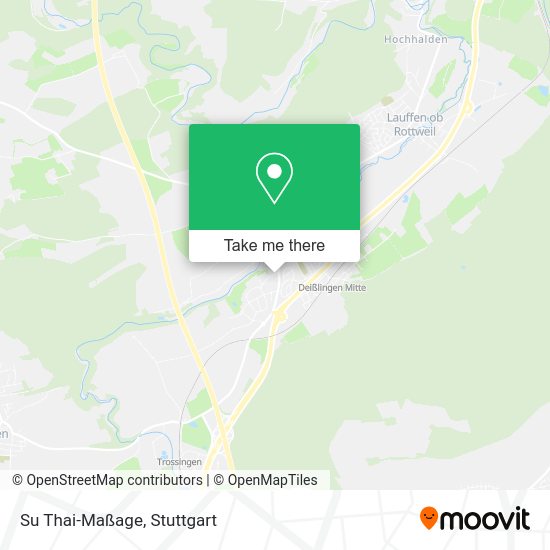 Карта Su Thai-Maßage
