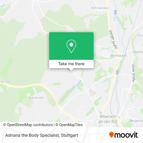 Карта Adriana the Body Specialist
